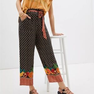 Farm Rio Tucker Paperbag Pants